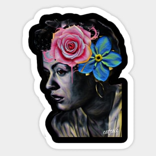 Queens Never Die : Billie Holiday Sticker